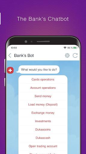 Android application Dukascopy Connect 911 screenshort