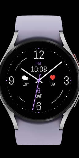 Nighty Analog 12 - watch face screenshot 4