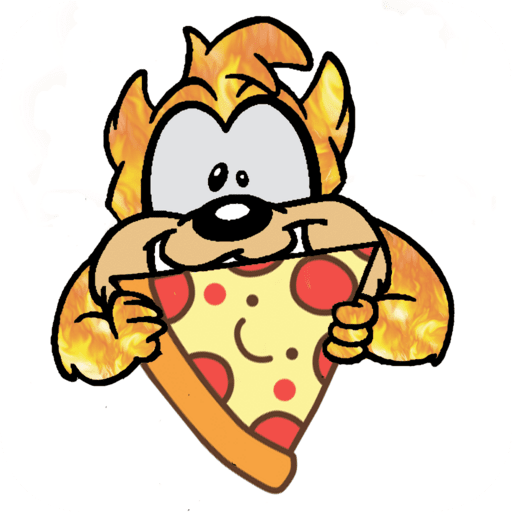 RUSH PIZZA logo