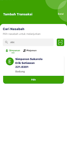 E-Collector Bina Sari Sedana Screen 3