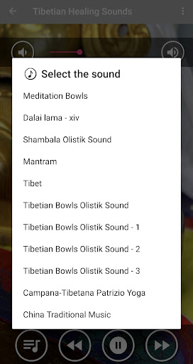Tibetian Healing Sounds Screen 2