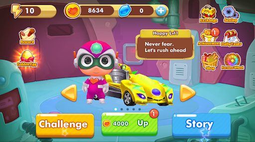 Android application Bravo car racing screenshort