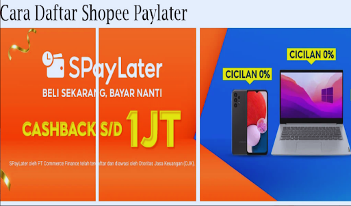 Shopee Paylater - Cara Daftar