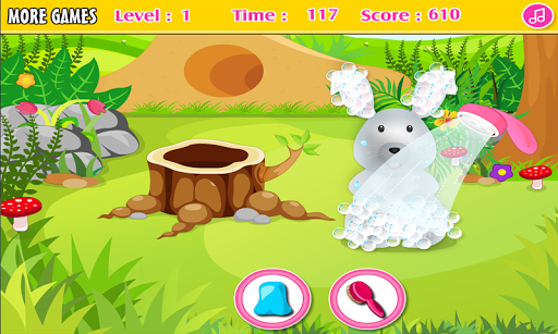 Pet Care Cute Bunny Animal