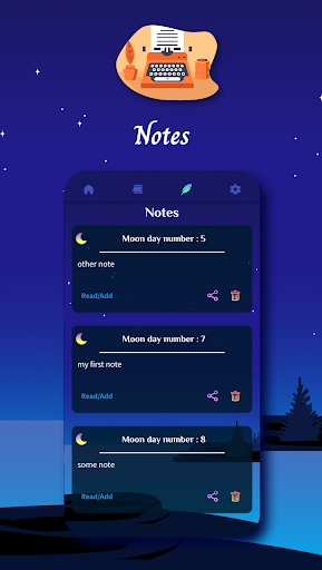 Lunar Calendar – Moon Calendar Screenshot 4 - AppWisp.com