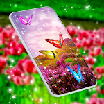 Cover Image of Tải xuống Butterfly Flowers Wallpapers  APK