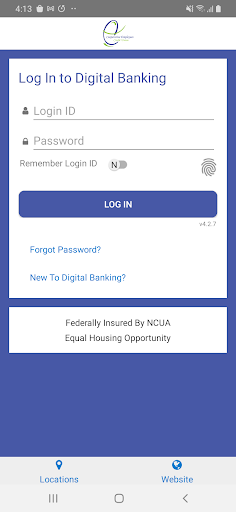 Android application CECU Mobile Banking screenshort