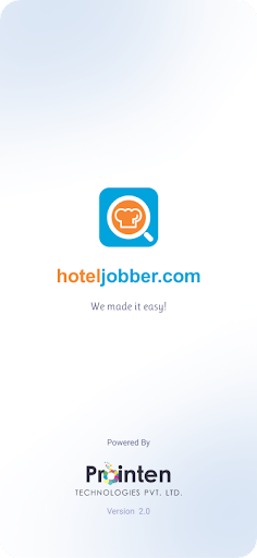 Android application Hotel Jobber Employer screenshort