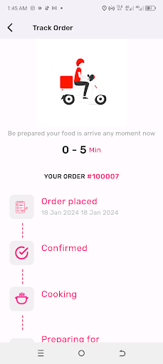 Agora Express : Food Delivery Screen 2
