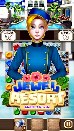 Game screenshot Jewel Resort: Match 3 Puzzle hack