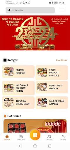 Android application tokoKu screenshort