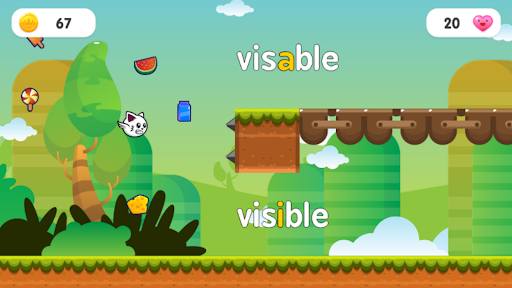 Spelling Bee: Flappy Bee screenshot