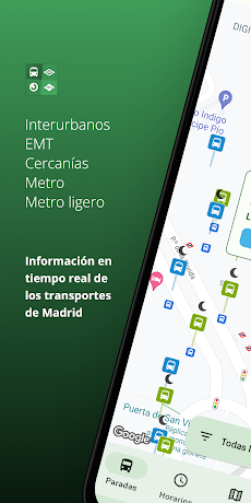 Transporte Madrid Tiempo Realのおすすめ画像1