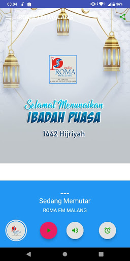 Android application ROMA FM MALANG screenshort