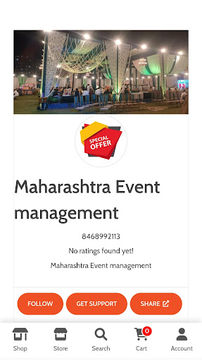 Maharashtra Event Management Screen 2