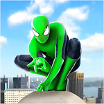 Cover Image of Download Spider Rope Hero: Ninja Gangster Crime Vegas City 1.0.15 APK