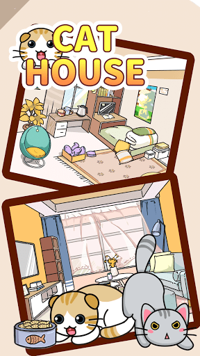 Cat House - Keep Cute Cats  Play Match 3 Games