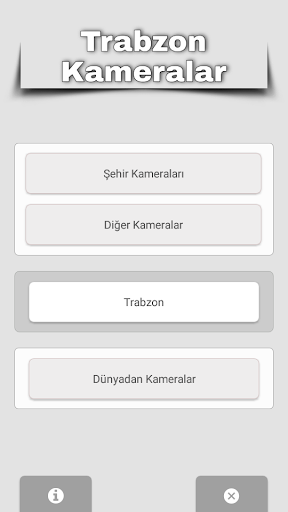 Android application Trabzon Canlı Şehir Kameraları screenshort