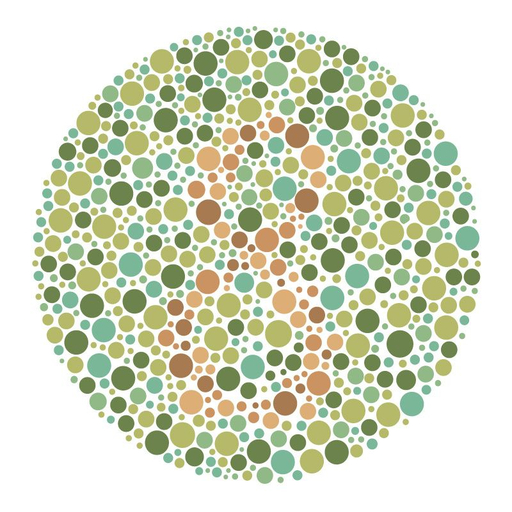 Color Blind Test  Icon