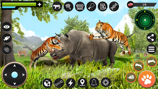 Tiger Simulator Animal Game 3D