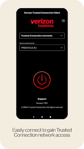 Screenshot of Trusted Connection