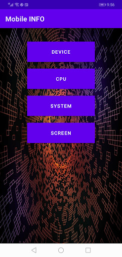 Android application My Mobile Info screenshort