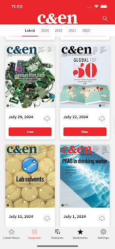 Chemistry News by C&EN Screenshot 3 - AppWisp.com