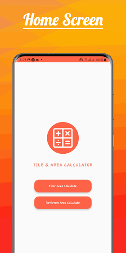 Android application Tile Calculator Floor & Bath screenshort