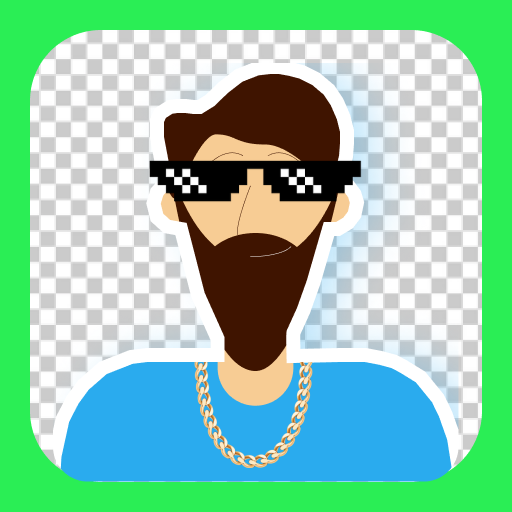 Create stickers for Telegram logo