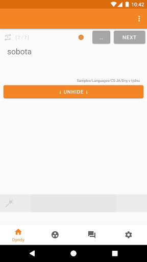 Android application Dyndy screenshort