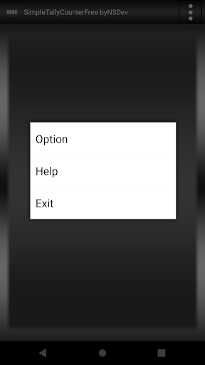 SimpleTallyCounter byNSDev Screen 3