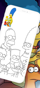 Bart Sim-pson Coloring Book 1.0 APK + Мод (Unlimited money) за Android