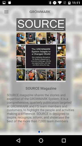 Android application GROWMARK Publications screenshort
