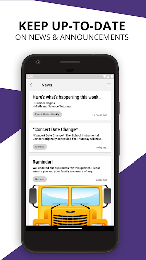 Android application Converse Co School District 2 screenshort