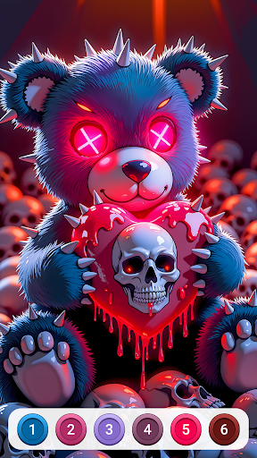 Dark Fairytale Color by Number screenshot 23