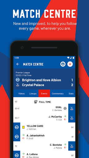 Crystal Palace FC Screenshot 4 - AppWisp.com