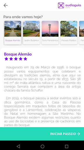Audioguia Curitiba Screen 3