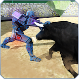 Battle Robot VS Angry Bull icon
