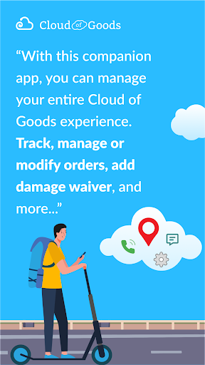 Android application Cloud Of Goods screenshort