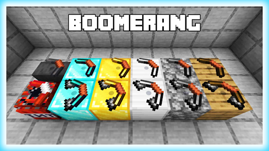 Boomerang Mod for Minecraft