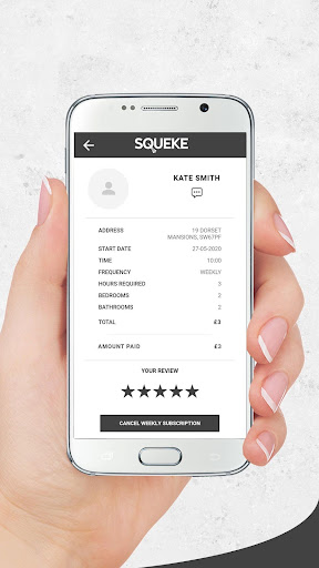 Squeke - Home Cleaning Service Screen 3