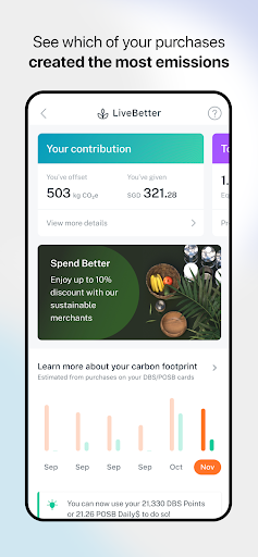 Screenshot of POSB digibank