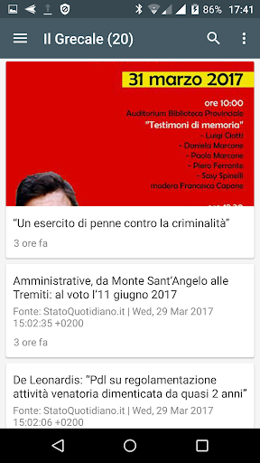 San Severo notizie locali Screen 2