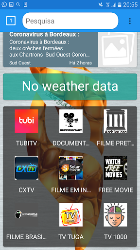 Android application WEB1000 screenshort