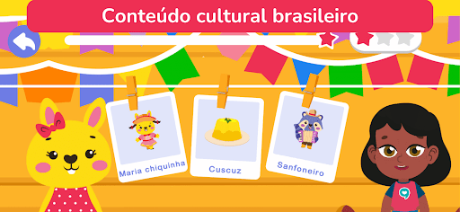 Visualização do aplicativo