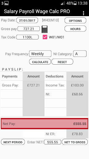 Salary Payroll Wage Calc Pro