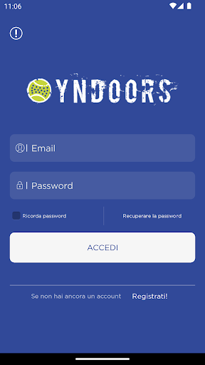 Android application Yndoors screenshort