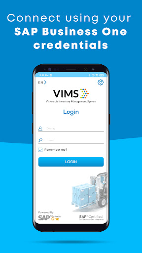 V.I.M.S. for SAP Business One Screen 2