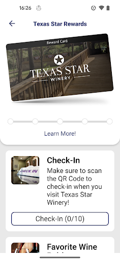 Texas Star Winery Screen 2