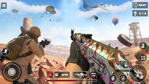 Android application Fire Battleground Squad: Guns screenshort